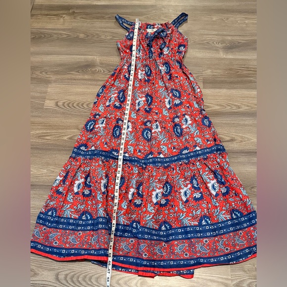 Natural Life Isabella Maxi Dress Tiered Red Blue Floral Women’s
Size XS - Picture 8 of 14